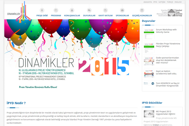 16.Proje Yönetimi Kongresi